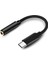 Android Telefon Dinleme Için Typec Kulaklık Adaptörü Type-C 3.5mm Ses Arabirim Kablosu (Siyah) (Yurt Dışından) 1