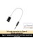 3.5mm Erkek - Tip C Dişi Ses Kablosu, Analog Jak Kulaklık Adaptörü Mp3 Çalar, Dizüstü Bilgisayar, Tablet B (Yurt Dışından) 2
