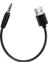 3.5mm Fiş Aux Ses Jakından USB 2.0 Erkek Şarj Kablosu Adaptör Kablosu Araba Mp3 Için (Yurt Dışından) 2