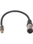 Dişi Xlr Erkek Kablo, Xlr Dönüştürücü Ses Adaptörü Yama Kablosu Değiştirici - 30CM (Yurt Dışından) 1