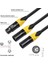 Xlr Ayırıcı Kablo, 3 Pin Dişi Çift Erkek Ses Kablosu Y Dengeli Mikrofon Kablosu Adaptörü (Yurt Dışından) 5