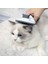 Kedi Köpek Tüy Toplayıcı Kendini Temizleyebilen Ergonomik Rahat Evcil Hayvan Tarağı Gri GO50608173860 4