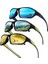 3 Adet Gelişmiş Cool Fantasy Polarize Surround Moda Gözlük, Erkek ve Kadın Açık Hava Sporları, Bisiklet, Balıkçılık, Yürüyüş, Golf Lensleri Renk: 3pcs-5 (Yurt Dışından) 1
