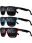 3 Adet Bisiklet Spor Polarize Güneş Gözlüğü Kadın Açık Bisiklet Yol Güneş Gözlükleri Erkekler Balıkçılık Güneş Gözlüğü Seti Unisex UV400LENSES Renk: 3 Siyah Gümüş (Yurt Dışından) 1
