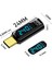 Dijital Ekranlı 2 Paket Tip C Adaptörü, Pd 240W Usb-C Erkek - Dişi Konnektör Destek Voltajı, Akım LED Ekranı (Yurt Dışından) 3