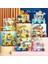 Yeni Yaratıcı Yapı Taşları Buket Ahşap Evler Monte Puzzle Çocuk Oyuncakları Süsler Hediye (Yurt Dışından) 1