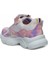 034-25 Simli Kelebek Kız Çocuk Sneaker Pembe Beyaz 26-30 3