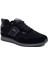 Bugatti Deri Anorak Anatomik Erkek Sneaker Siyah Füme 1
