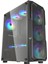 Aquarıus 4X12CM Argb Fan Mesh Panel Temperli Atx Bilgisayar Kasası 1
