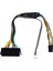 Atx Ana 24PIN Dişi - 6pin Erkek Pcı-E Psu Güç Adaptörü Besleme Kablosu Konnektörü Elite 8100 8200 8300 800G1 Için (Yurt Dışından) 1