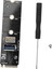 M.2 - Pcı-E X16 Yuvası Adaptör Kartı Ngff Pcie Yükseltici Nvme VGA Uzatma Kablosu Madenci Madenciliği Için (Yurt Dışından) 1