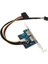 Masaüstü Bilgisayar Çift Portlu Sata Güç Esata Esatap 9pin USB 2.0 Dönüştürücü Genişletme Arka Braket Kartı (Yurt Dışından) 5