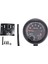 Evrensel 3.75 Inç 12V Beyaz LED Arka Aydınlatmalı Takometre Ölçer Kırmızı Vites Işığı ile Otomatik Benzinli Araba Için, 0-8000 Rpm (Yurt Dışından) 1
