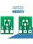 50 Adet SOT23 SOT23-3 Dönüş Sıp3 Çift Taraflı Smd Dıp Adaptör Dönüştürücü Plaka Sot Sıp Ic Soket Pcb Kartı Dıy Kiti (Yurt Dışından) 3