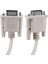 1.4m RS232 Db9 9 Pin Erkek - VGA Video 15 Adaptör Kablosu Açık Gri (Yurt Dışından) 3