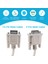 1.4m RS232 Db9 9 Pin Erkek - VGA Video 15 Adaptör Kablosu Açık Gri (Yurt Dışından) 5