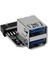 20PIN'DEN Çift Usb3.0 Adaptörü Dönüştürücü Masaüstü Anakart 19 PIN/20P Başlık 2 Port USB Dişi Konnektör, PH21 (Yurt Dışından) 1