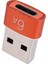 Adet 6A Tip C - USB 3.0 Otg Adaptörü Dişi Erkek Dönüştürücü, Turuncu (Yurt Dışından) 2