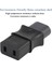 2-Pinli Iec 320 C8 Erkek - C9 Dişi Ac Adaptörü 6A/250V Ab Endüstriyel Güç Dönüştürücü (Yurt Dışından) 5