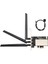 Broadcom BCM94360CSAX BCM943602CS BCM94331CSAX Wlan Kartı Masaüstü Pcı-E Dönüştürücü Adaptörü + Anten Wifi (Yurt Dışından) 1