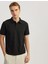 Kısa Kollu Dokulu Regular Fit Polo Yaka Tişört 1