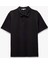 Kısa Kollu Dokulu Regular Fit Polo Yaka Tişört 3