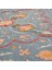 Palrı %100 Pamuk Kilim 80x150 Cm Mavi 4