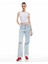 Pamuklu Yıpratma Detaylı Düz Paça Denim Pantolon - Straight Fit Jean 1