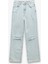 Pamuklu Yıpratma Detaylı Düz Paça Denim Pantolon - Straight Fit Jean 4