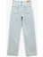 Pamuklu Yıpratma Detaylı Düz Paça Denim Pantolon - Straight Fit Jean 5
