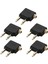 Adet 3.5mm Fiş Adaptörü Jakı Ses Kulaklık Dönüştürücü Adaptör Kulaklık Konnektörü Havayolu Uçak Seyahat Kulaklığı Için (Yurt Dışından) 2