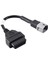 Obd Motosiklet Kablosu 6 Pin Fiş Tanılama 6 Pin'den Obd2 16 Adaptörüne (Yurt Dışından) 1