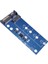 Ngff M.2 Adaptörü M2'den Sata 3 SSD Genişletme Kartı B Anahtar Desteği 30/42/60/80MM Mavi (Yurt Dışından) 1