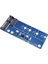Ngff M.2 Adaptörü M2'den Sata 3 SSD Genişletme Kartı B Anahtar Desteği 30/42/60/80MM Mavi (Yurt Dışından) 2