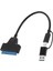 Typec+Usb 3.0 - Sata Sabit Disk Adaptör Kablosu Disk Sürücü Dönüştürücü 2,5/3,5 Inç Mobil (Yurt Dışından) 1