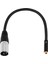 0. Tel 3 Pin Xlr Erkek - 3.5mm Dişi Ses Konnektörü Stereo Mikrofon Adaptörü (Yurt Dışından) 2