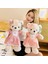 Prenses Ayı Peluş Oyuncak Yastık Bebek Çift Ayı Bebek Tatil Hediyesi (Yurt Dışından) 3