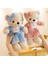 Prenses Ayı Peluş Oyuncak Yastık Bebek Çift Ayı Bebek Tatil Hediyesi (Yurt Dışından) 4