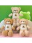 Oyuncak Ayı Papyon Giyinme Sevimli Sevimli Peluş Bebek Bebek Yastık Tatil Hediyesi (Yurt Dışından) 5