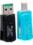 Micro USB 2'de 1 Otg Döndürülebilir Tf Kart Okuyucu Siyah (Yurt Dışından) 2