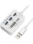 USB 3.0 Type C 3 Portlu Çoklu Kart Okuyucu Yüksek Hızlı Hub - Dizüstü Bilgisayar ve Pc Için (Yurt Dışından) 1