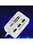 USB 3.0 Type C 3 Portlu Çoklu Kart Okuyucu Yüksek Hızlı Hub - Dizüstü Bilgisayar ve Pc Için (Yurt Dışından) 3