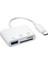 Usb-C 3’lü Sd/tf Kart Okuyucu - Macbook, Ipad, Chromebook (Yurt Dışından) 1
