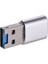Usb3.0 Alüminyum Gövdeli Kart Okuyucu - Tf/sc/hc/xc Destekli Gümüş (Yurt Dışından) 1