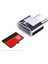USB 3.1 Type C Kart Okuyucu Telefon Tablet Laptop Gri (Yurt Dışından) 5