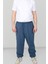 Adaptif Denim Mavi Hasta Bakım ve Tedavi Pantolonu 1