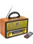 Magıcvoıce MV-112BT Usb/sd/fm/bluetooth Destekli Nostaljik Radyo (4172) 1