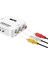 HDMI To Rca Mini Model 1920X1080 Plastik Kasa Çevirici Konvertör (4172) 4