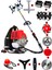 Alman Ech 500 10 In 1 Sırt Tipi Ot Çim Biçme Tırpanı+Toprak Eşeleme+Akrobat Çapa Aparatı Çelik Fırça 1