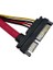 AL-4617 Sata Power Uzatma Kablosu 15+7 Pin (Erkek - Dişi), Siyah 3